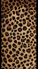 Leopard Print Pattern Texture.