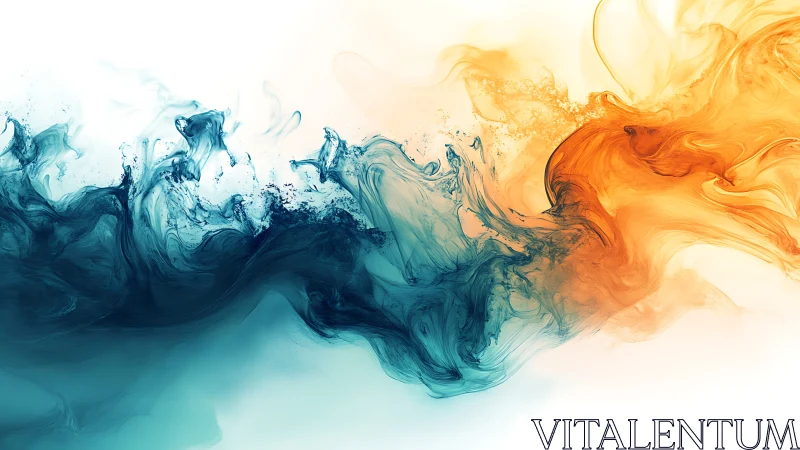 Tidal Ember Clash where teal oceans duel molten dawn.