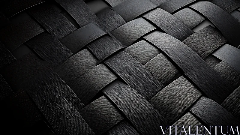 Midnight woven pattern with softly glowing highlights.