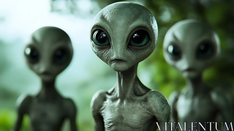 Gentle-eyed forest visitors pause for a curious hello.