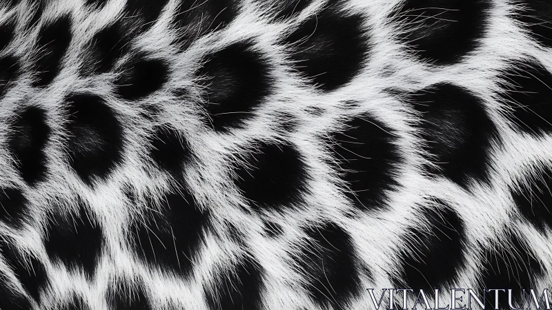 Soft monochrome animal spots with wild, cozy energy.