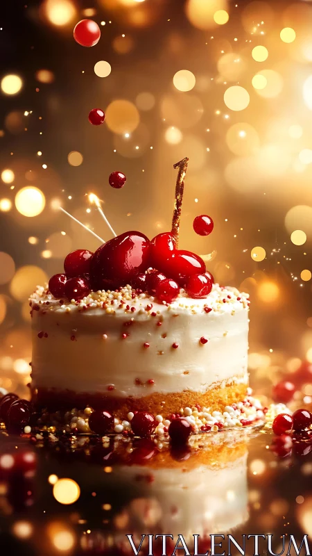 Jeweled Confection Dazzles in Golden Hour Magic.