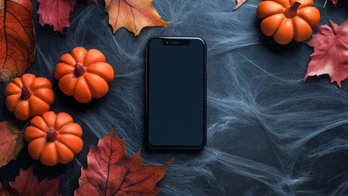 Autumn's Digital Embrace: Seasonal Vibes and Tech.
