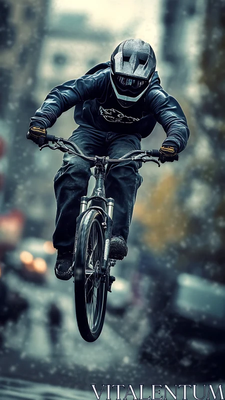 Urban Rider: Freedom in Motion on City Streets.