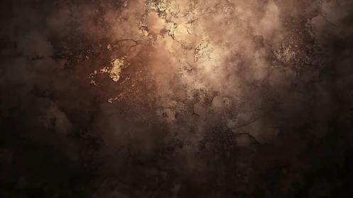 Textured grunge wall with warm vignette lighting focus.