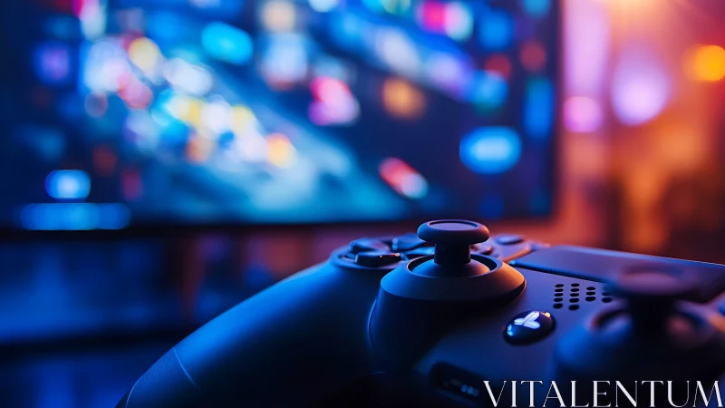 Midnight gamepad leans into neon dreams and pixel storms