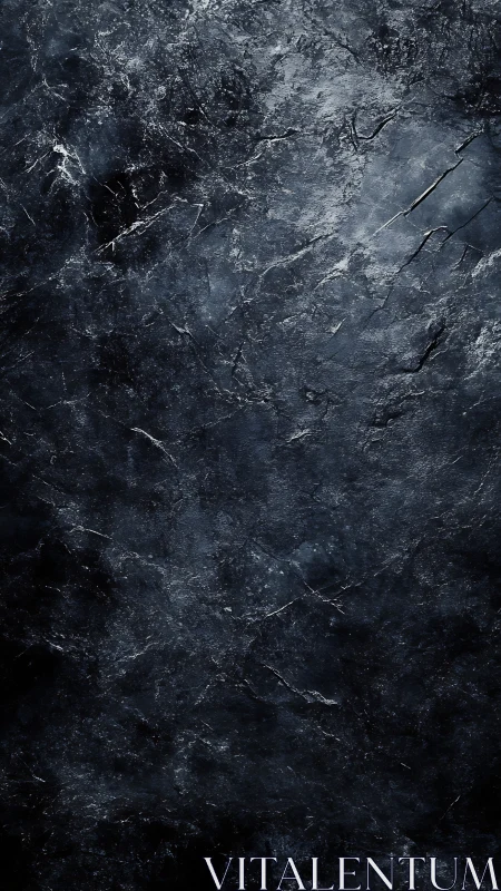 Dark cracked stone texture with rough abstract surface.