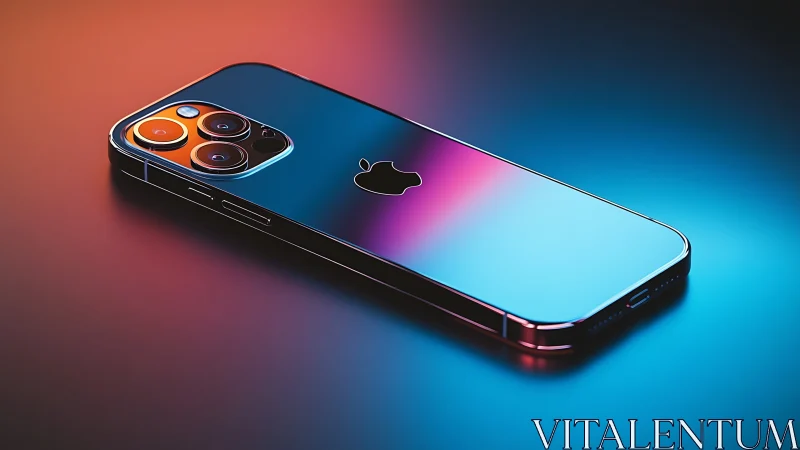 Premium smartphone showcases stunning gradient design