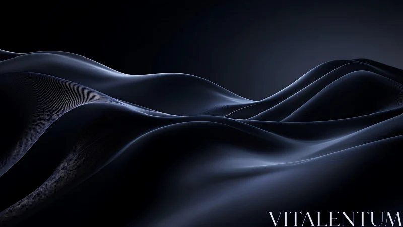 Midnight micro-waves rolling through a velvet horizon.