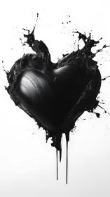 Dark Heart Bursts with Explosive Liquid Drama