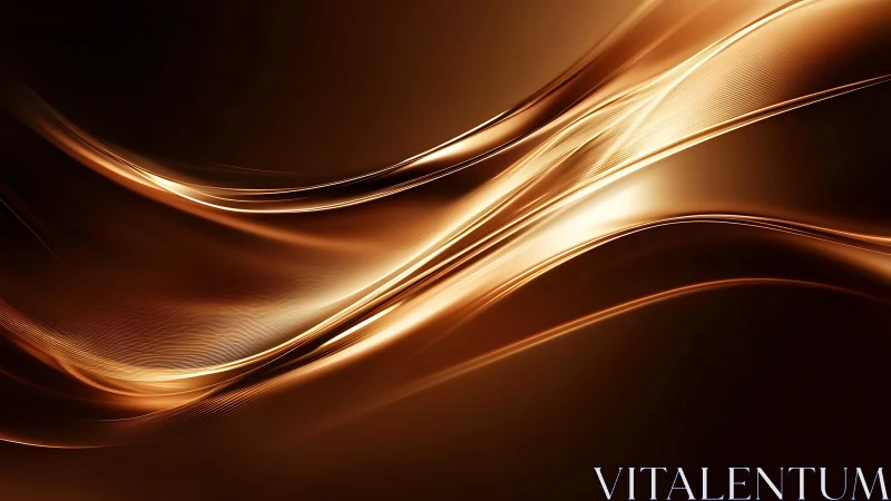 Curved metallic ribbons form dynamic copper light-flow gradients