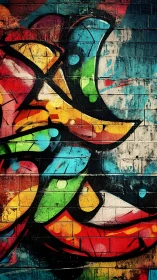 Layered street graffiti pulses with bold urban energy