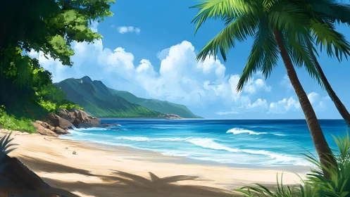 Paradise Cove Where Emerald Mountains Kiss Turquoise Waves