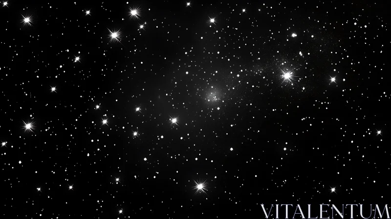 Gentle starlit galaxy inviting quiet moments of wonder.