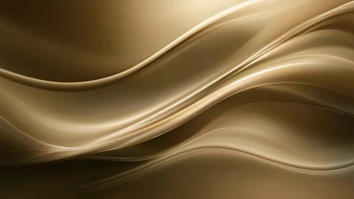 Parametric golden waveforms with laminated specular gradients.