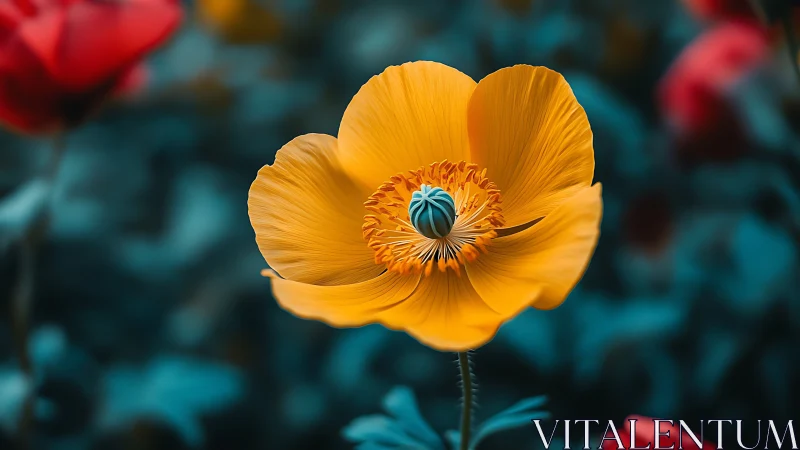 Vibrant Yellow Bloom Radiates Golden Warmth.