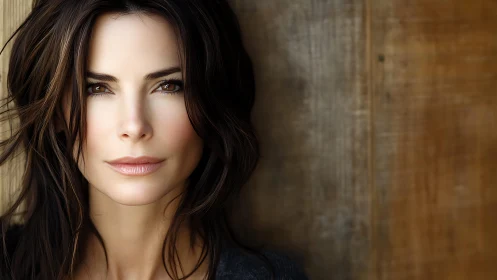 High-resolution close portrait under soft frontal natural light