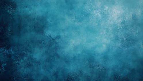 Textured blue painted surface occupies the full image frame