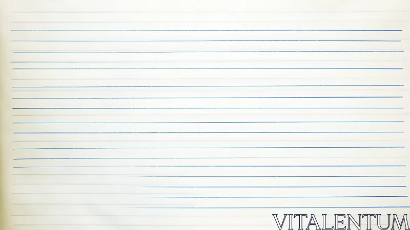 Quiet notebook lines await stories, stretching into soft light.