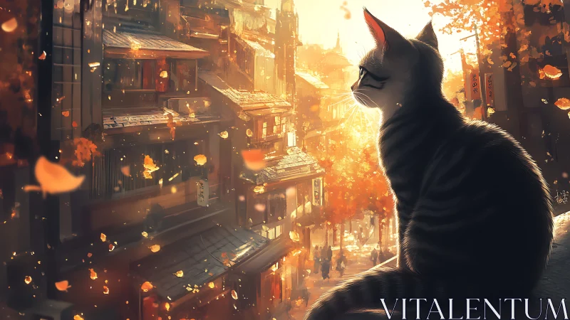 Obsidian Sentinel Watches Autumn City Blaze.