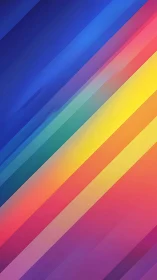 Diagonal spectrum ribbons over radiant gradient field.