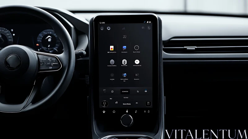 Sleek car dashboard invites you into a calm digital cockpit