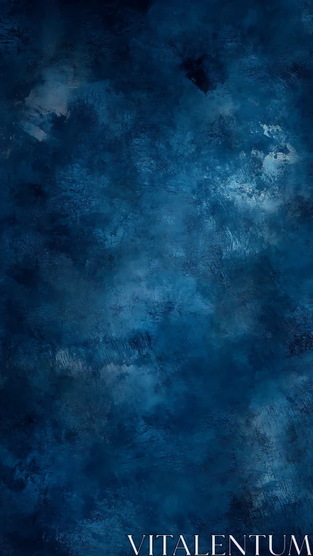 Deep blue abstract texture evokes calm night sky ambience