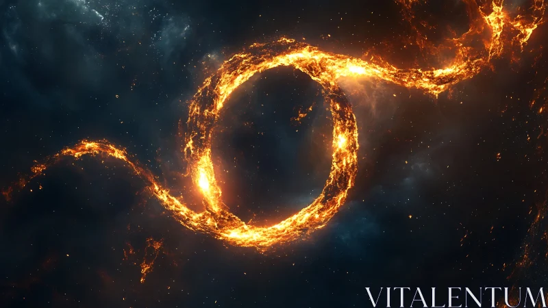 Incandescent Torus Ring with Stellar Particle Emission