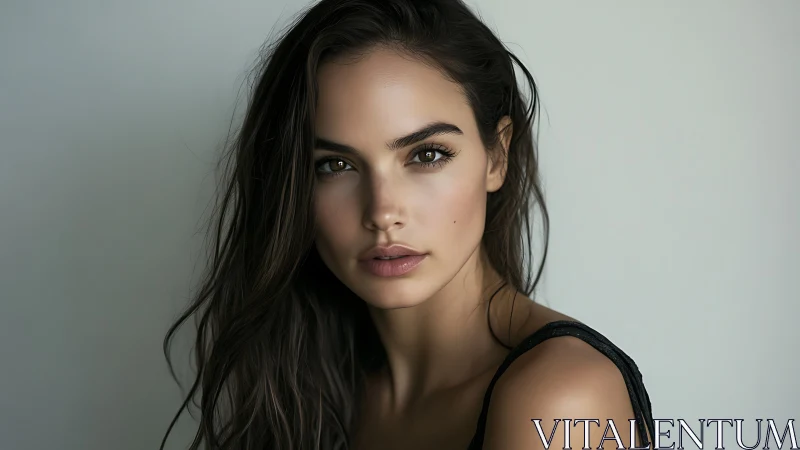 Soft light portrait with thoughtful, quietly confident gaze.