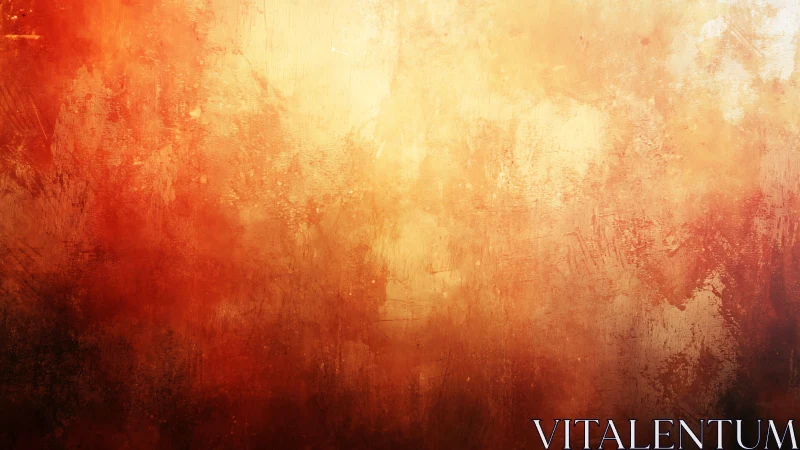 Fiery Gradient Abstract: Warm Tones in Textured Transition.