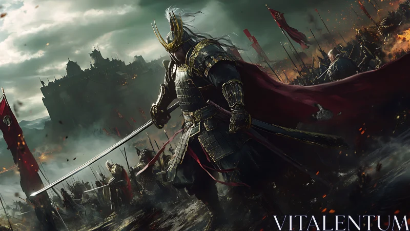 Stormlit warlord carves a burning path through the siege