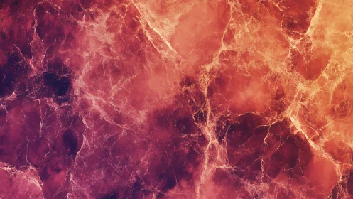 Fiery marble textures glow with soft cosmic energy and light