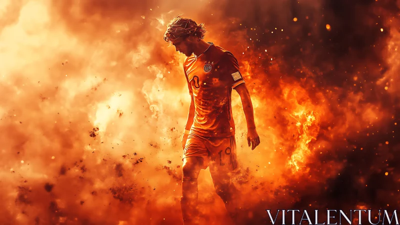 Blazing midfield comet walking through a roaring firestorm.