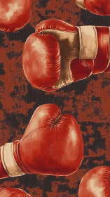 Vintage Boxing Gloves Dance.