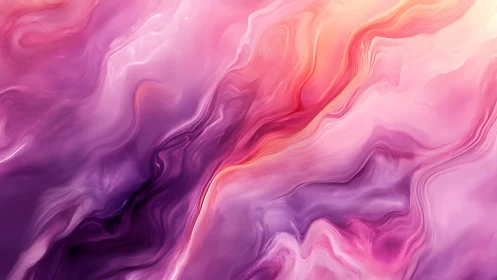 Layered magenta fluid gradients form swirling abstract color currents