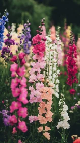 Vibrant Snapdragon Garden in Full Bloom