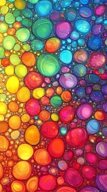 Bubble Nebula Carnival in Liquid Rainbow Orbits.