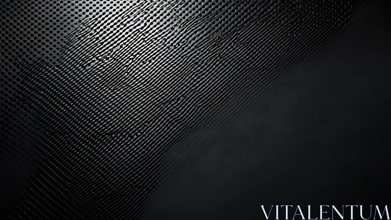 Dark metallic texture ripples across a diagonal light field