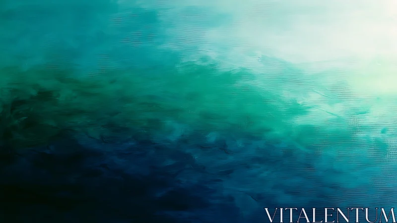 Gentle teal tides drifting into soft morning light.