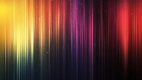 Vibrant colorful light streaks abstract background, modern digital art.