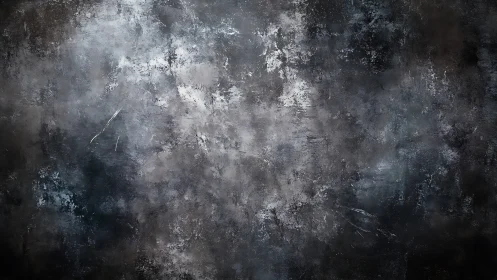 Dark textured grunge wall with mottled gray surface.