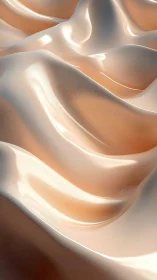 Layered satin-like surface with smooth reflective folds.