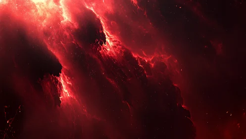 Molten Galaxies Collide in Cosmic Inferno Dance