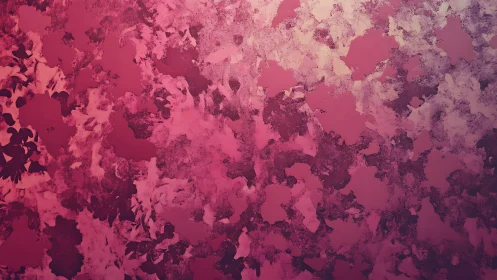 Abstract pink textured background with mottled floral pattern.
