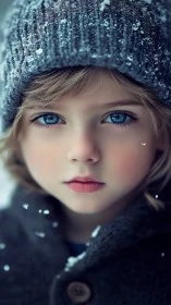 Winter Wonder in Blue Eyes.