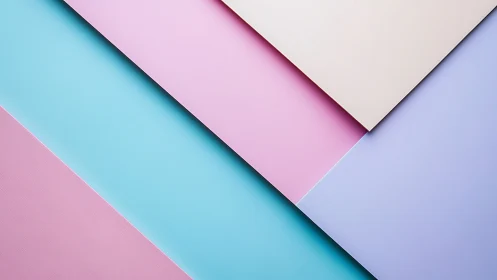 Soft pastel diagonal papers in a calm geometric daydream.