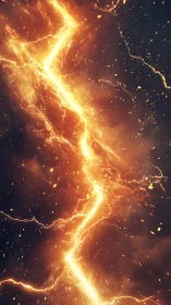 Celestial Voltage: Where Lightning Shatters the Darkness.