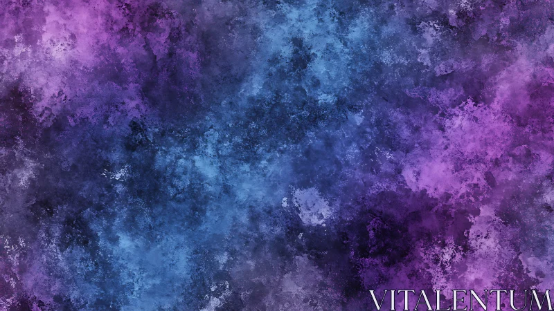 Bimodal violet&ndash;cyan nebular noise field with granular diffusion.