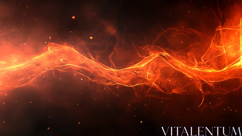 Dancing Flames: A Captivating Display of Cosmic Fire and Light.
