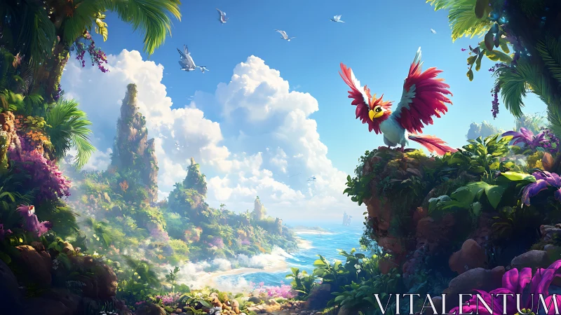 Enchanted Paradise: Where Imagination Takes Flight.